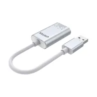 Adapter Unitek USB / Sound Card Y-247A, Kolor srebrny | Sklep ITnes.pl