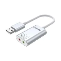 Adapter Unitek USB / Sound Card Y-247A, Kolor srebrny | Sklep ITnes.pl