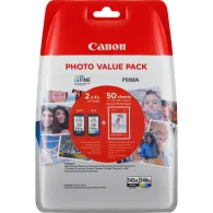 Zestaw tuszów Canon PG-545XL/CL-546XL Black Color 8286B006 - Oryginał, Czarny do 400 stron, Kolor do 300 stron