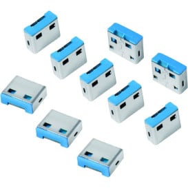 Blokada portów USB x10 LogiLink AU0046 bez klucza