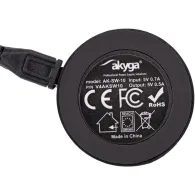 Kabel Akyga AK-SW-10 do ładowania Samsung Galaxy Watch, 1m, Czarny | Sklep ITnes.pl, IT for BUSINESS