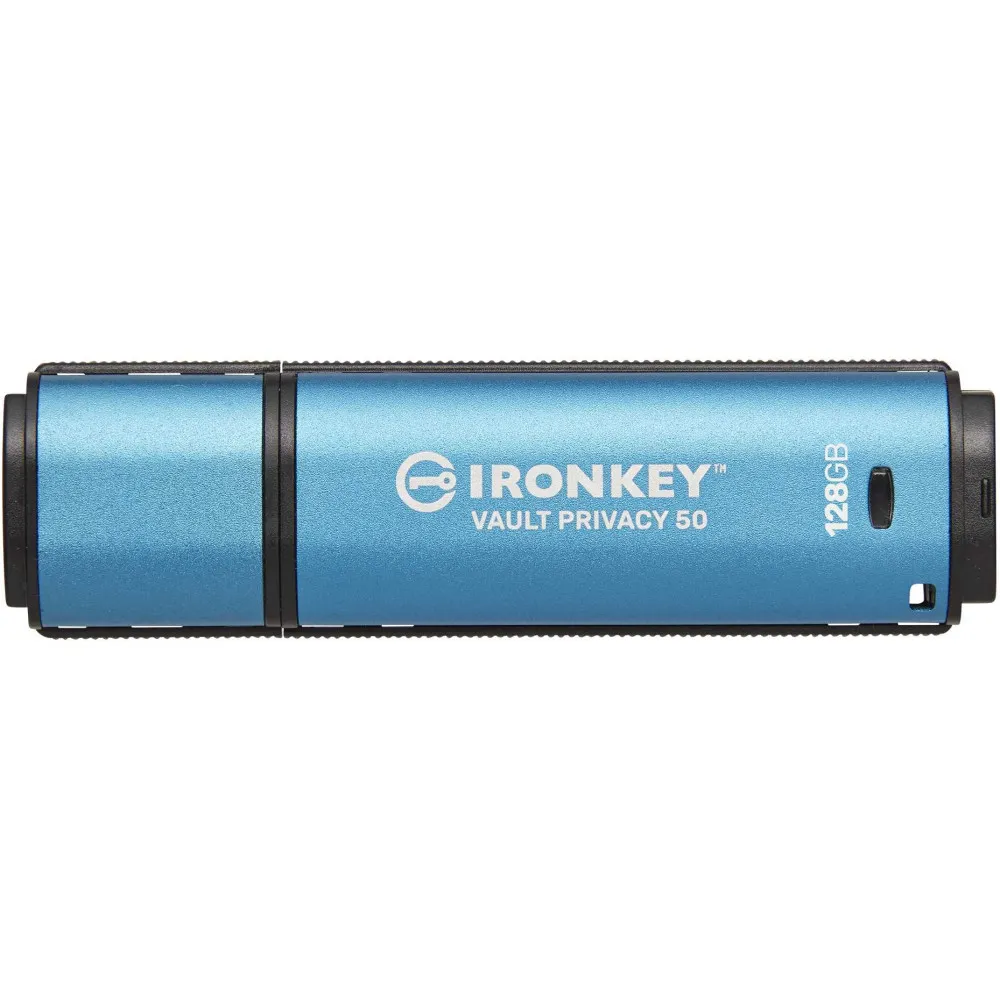Pendrive Kingston IronKey Vault Privacy 50 128 GB IKVP50/128GB - USB 3.2 Gen 1, XTS-AES z 256-bitowym kluczem