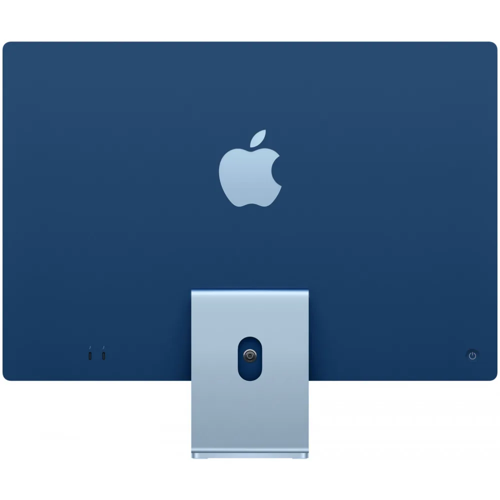 Komputer All-in-One Apple iMac 24 2021 MGPL3ZE/A - Apple M1/24" 4480x2520 Retina/RAM 8GB/SSD 512GB/Niebieski/WiFi/macOS/1 rok CI - zdjęcie