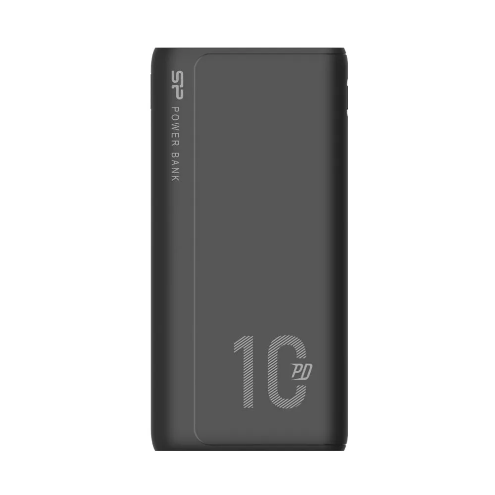 Powerbank Silicon Power QP15 10000mAh SP10KMAPBKQP150K - 2 x USB/1 x microUSB/1 x USB-C/Czarny | Sklep ITnes.pl - IT for BUSINES