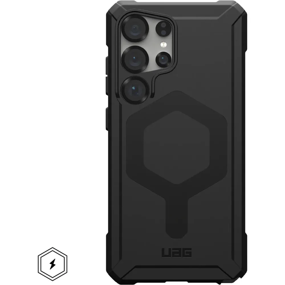 Etui ochronne na smartfon UAG Essential Armor Magnet do Galaxy S25 Ultra 214492114040, Czarne | Sklep ITnes.pl, IT for BUSINESS