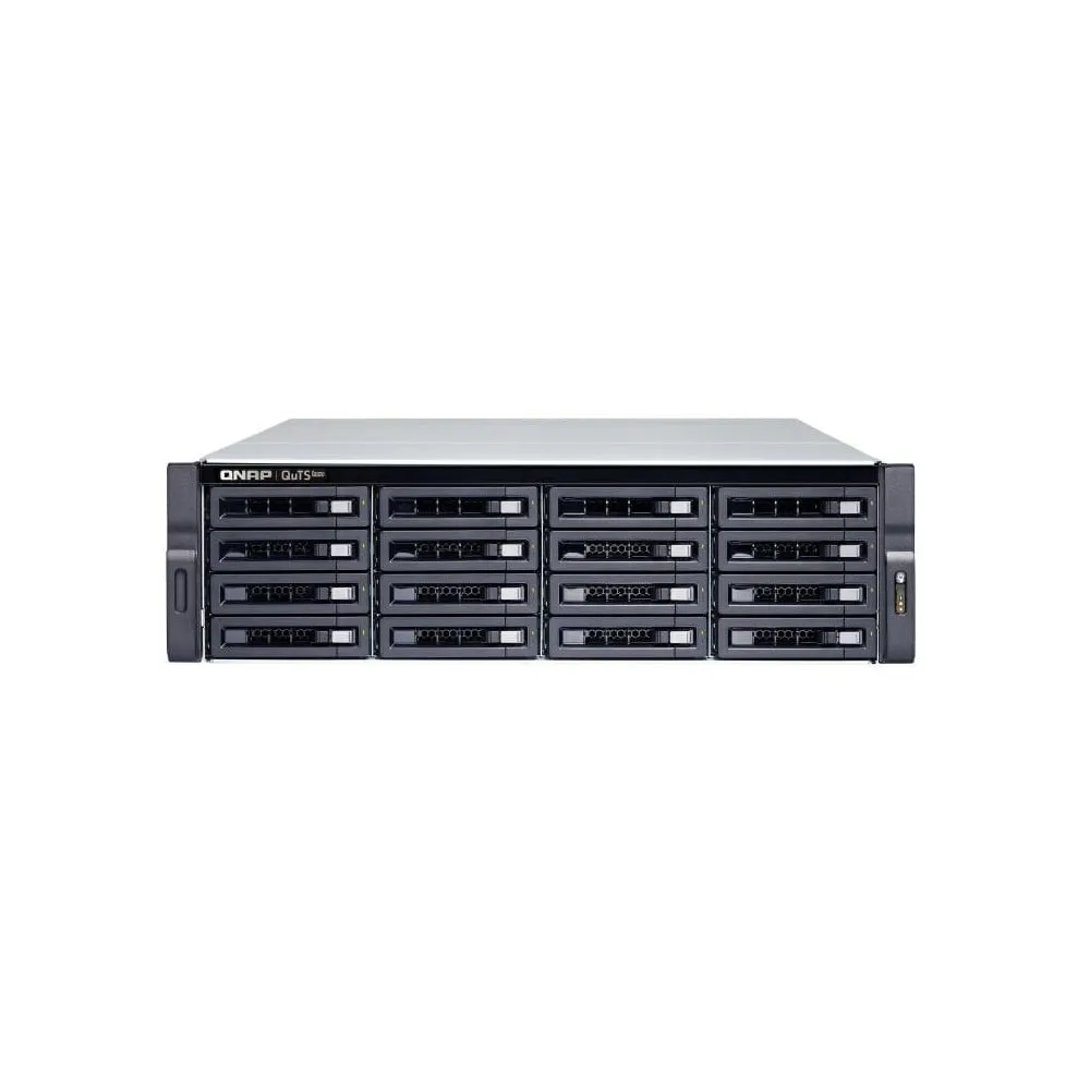 Serwer NAS QNAP Rack TS-H1683XU-RP-E2236-HI, Rack (3U), Intel Xeon E-2236, 128GB RAM, 128TB, 16 wnęk, hot-swap, 3 lata Carry-in | Sklep ITnes.pl, IT for BUSINESS