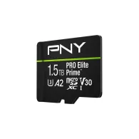 Karta pamięci PNY PRO Elite Prime 1,5TB P-SDU1T5V32200PEP-GE - Adapter SD, UHS-I, Class 10, U3, V30