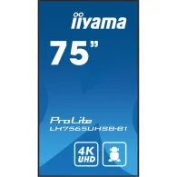 Monitor iiyama ProLite LH7565UHSB-B1, 74,4", 3840x2160 (4K), IPS, 8 ms, Czarny | Sklep ITnes.pl, IT for BUSINESS