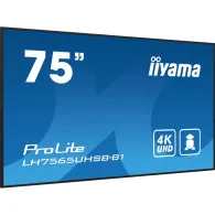 Monitor iiyama ProLite LH7565UHSB-B1, 74,4", 3840x2160 (4K), IPS, 8 ms, Czarny | Sklep ITnes.pl, IT for BUSINESS