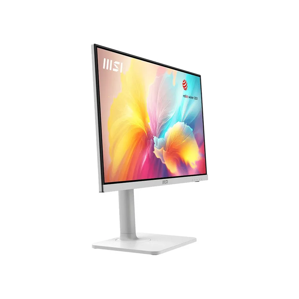 Monitor MSI MODERN MD2412PW - 23,8"/1920x1080 (Full HD)/100Hz/IPS/1 ms/pivot/Biały - zdjęcie