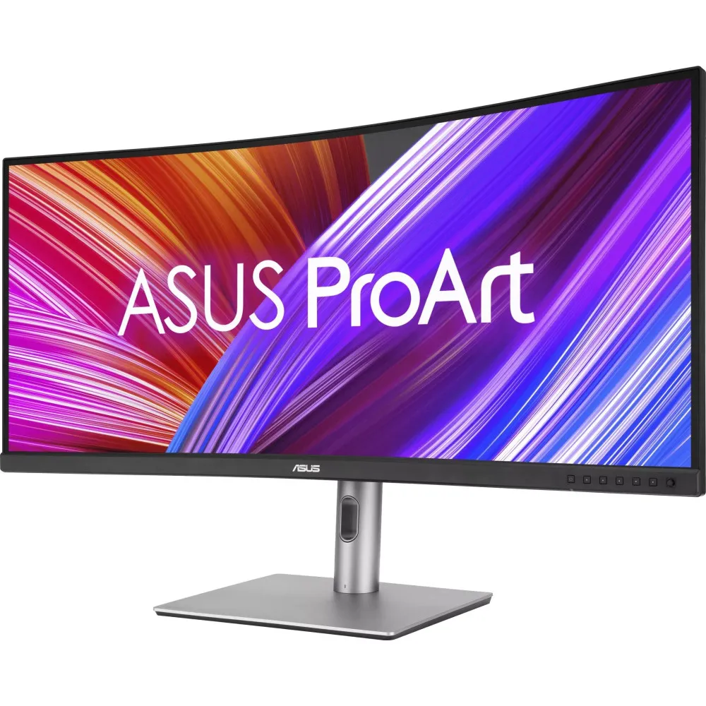 Monitor ASUS ProArt PA34VCNV 90LM04A0-B02370 - 34,1"/3440x1440 (UWQHD)/60Hz/21:9/zakrzywiony/IPS/HDR/5 ms/USB-C/Czarno-srebrny - zdjęcie