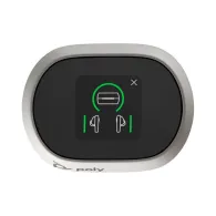 Słuchawki bezprzewodowe Poly Voyager Free 60+ UC M White Sand Earbuds +BT700 USB-C Adapter +Touchscreen Charge Case 7Y8G8AA