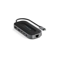 Replikator portów Satechi USB4 Multiport w2.5G Ethernet ST-U4MGEM - 2x UBS-C, USB-A, 8K HDMI, 2.5G Ethernet, Audio, Szary
