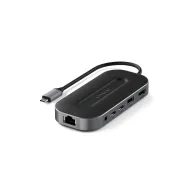 Replikator portów Satechi USB4 Multiport w2.5G Ethernet ST-U4MGEM - 2x UBS-C, USB-A, 8K HDMI, 2.5G Ethernet, Audio, Szary