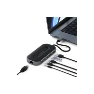 Replikator portów Satechi USB4 Multiport w2.5G Ethernet ST-U4MGEM - 2x UBS-C, USB-A, 8K HDMI, 2.5G Ethernet, Audio, Szary