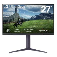 Monitor LG UltraGear 27GS85Q-B, 26,9", 2560x1440 (QHD), 200Hz, IPS, HDR, 1 ms, pivot, Czarny | Sklep ITnes.pl, IT for BUSINESS