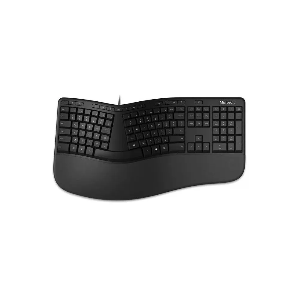 Klawiatura przewodowa Microsoft MS Ergonomic LXM-00013 - Czarna - LXM-00013 | Sklep ITnes.pl - IT for BUSINESS