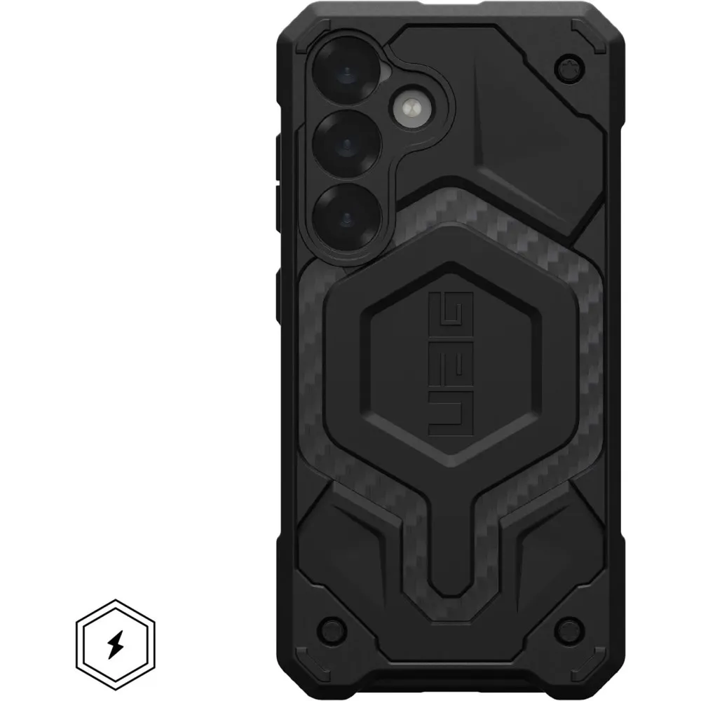 Etui ochronne na smartfon UAG Monarch Pro do Galaxy S25 214463114242, Czarne | Sklep ITnes.pl, IT for BUSINESS