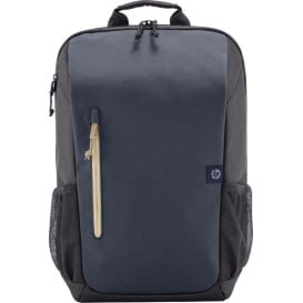 Plecak na laptopa HP Travel 15" Blue Night Laptop Backpack 6B8U7AA - Granatowy, Czarny