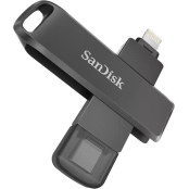 Pendrive SanDisk iXpand Flash Drive Luxe 64GB SDIX70N-064G-GN6NN - Czarny, Lightning, USB-C 3.2 Gen 1