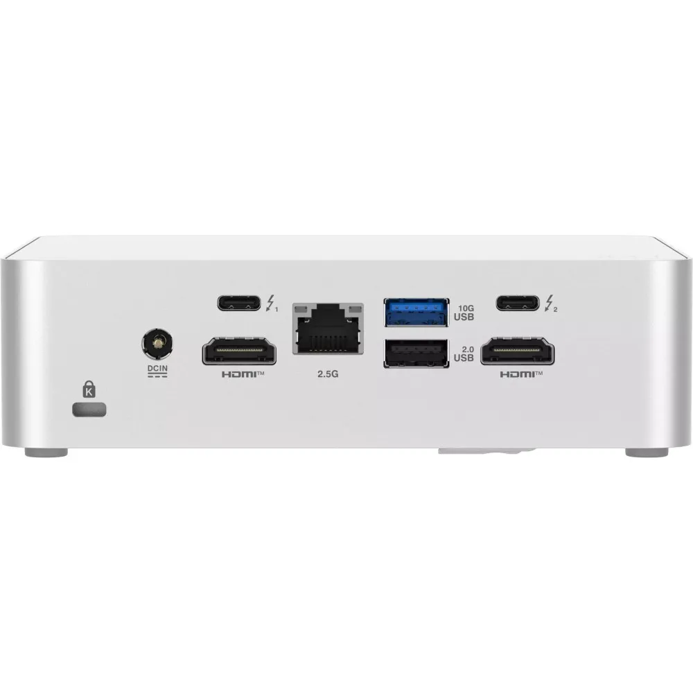 Komputer ASUS NUC 15 Pro+ Kit 90AR00P3-M000307S5 - Mini Desktop/Core Ultra 5 225H/RAM 96GB/SSD 1TB + SSD 2TB/WiFi/3 lata CI - zdjęcie