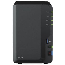 Serwer NAS Synology Desktop Value DS223KN1 - Tower/Realtek RTD1619B/2 GB RAM/4 TB/2 wnęki/hot-swap