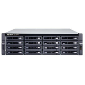 Serwer NAS QNAP Rack TS-H1683XU-RP-E2236-IOVK - Rack (3U)/Intel Xeon E-2236/128 GB RAM/32 TB/16 wnęk/hot-swap/3 lata Carry-in