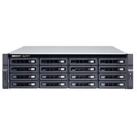 Serwer NAS QNAP Rack TS-H1683XU-RP-E2236-ECYG - Rack (3U)/Intel Xeon E-2236/128 GB RAM/160 TB/16 wnęk/hot-swap/3 lata Carry-in