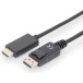 Kabel Digitus DisplayPort / HDMI AK-340303-020-S - 2 m, 4K, 60Hz, Czarny