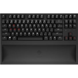 Klawiatura bezprzewodowa HP OMEN Spacer 9BU31AA - Mechaniczna, USB-C, US, Czarna