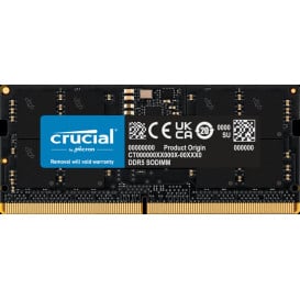 Pamięć RAM 1x16GB SO-DIMM DDR5 Crucial CT16G52C42S5 - 5200 MHz/CL42/Non-ECC