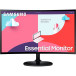 Monitor Samsung Essential LS27C360EAUXEN - 27"/1920x1080 (Full HD)/75Hz/zakrzywiony/VA/FreeSync/4 ms/Czarny