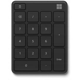 Klawiatura bezprzewodowa Microsoft Number Pad 23O-00010 - Czarna