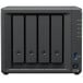 Serwer NAS Synology Desktop Plus DS423UD - Tower/Intel Celeron J4125 Liczba procesorów: 1 Architektura procesora: 64-bit Częstotliwość procesora: 4-core 2.0 (podstawowy) / 2.7 (turbo) GHz Mechanizm szyfrowania sprzętowego (AES-NI)/2 GB RAM/16 TB/4 wnęki/2