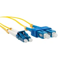 Patchcord światłowodowy Emiter EM/21B-SC/APC-LC/APC-2M, duplex, jednnomodwy, SC|APC-LC|APC, 9|125, długość 2m | Sklep ITnes.pl, 