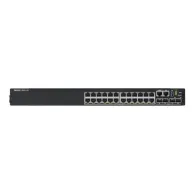 Switch zarządzalny Dell EMC PowerSwitch N2224PX-ON DNN2224PX, 24 x 2.5 GbE, 4 x 25 GbE, 2 x 40 GbE Stacking, 1 x AC PSU, PoE | S
