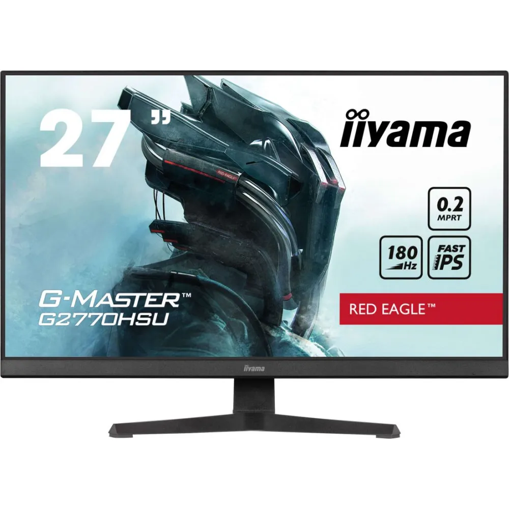 Monitor iiyama G-MASTER G2770HSU-B6, 27", 1920x1080 (FHD), 180Hz, IPS, 0,200 ms, Czarny | Sklep ITnes.pl, IT for BUSINESS