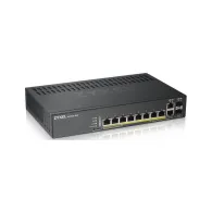 Switch zarządzalny Zyxel GS1920-8HPV2-EU0101F, 8x 100|1000Mbps RJ45, 2x 1GbE Rj45|SFP combo, POE 130W | Sklep ITnes.pl, IT for B