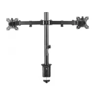 Uchwyt biurkowy na monitory Techly LED/LCD 13-32" - 2 monitory, 2 x 8 kg, Czarny - 360912 | Sklep ITnes.pl - IT for BUSINESS