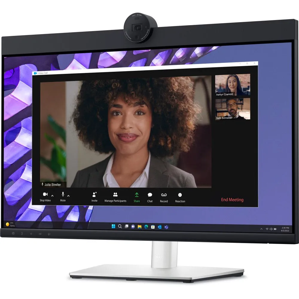 Zdjęcie produktu Monitor Dell P2424HEB 210-BKVC - 23,8"/1920x1080 (Full HD)/IPS/8 ms/pivot/kamera/USB-C/Czarno-srebrny