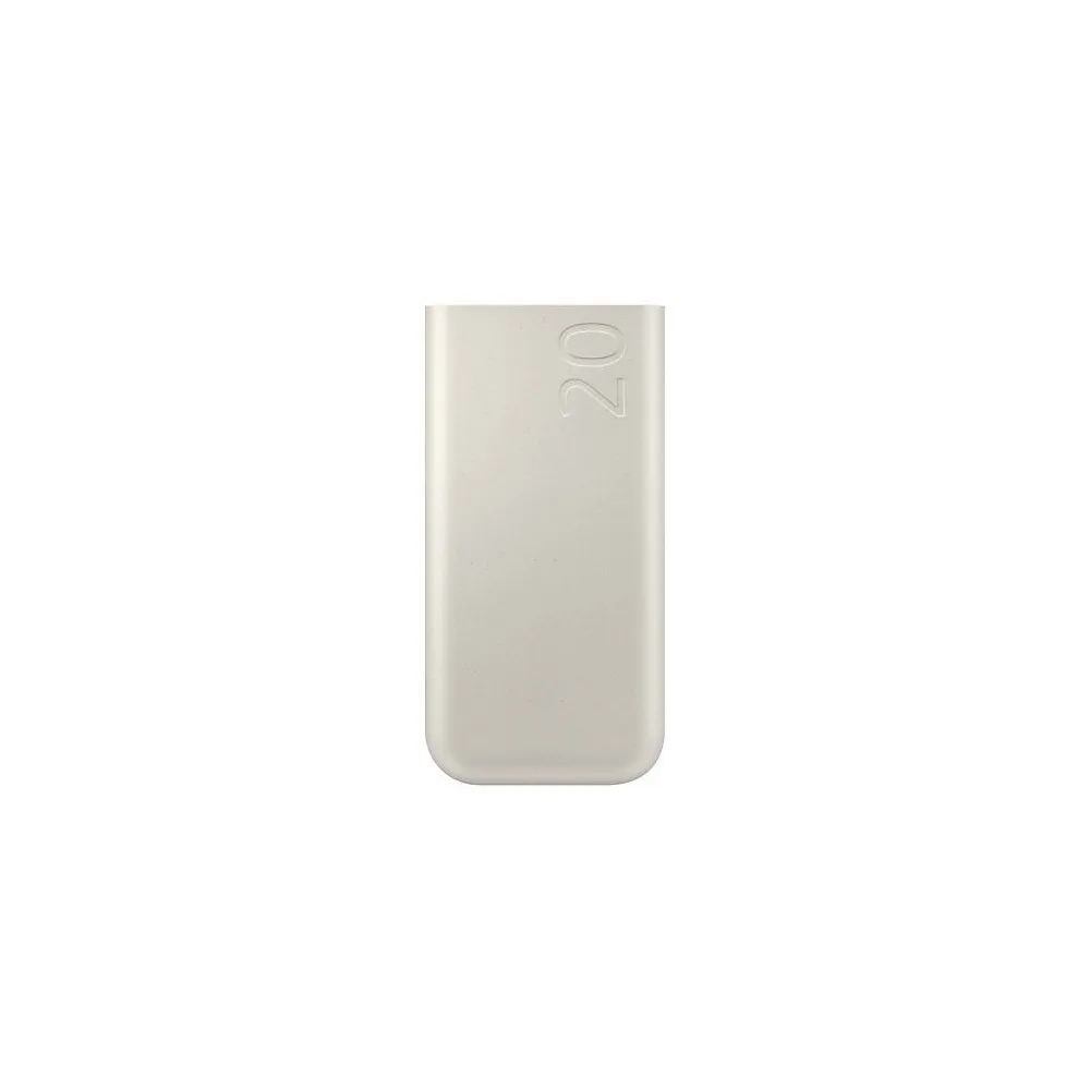 Powerbank Samsung 20000 mAh Wireless Battery Pack (SFC 45W) EB-P4520XUEGEU - Beżowy