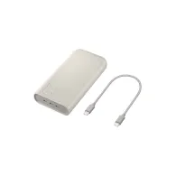 Powerbank Samsung 20000 mAh Wireless Battery Pack (SFC 45W) EB-P4520XUEGEU - Beżowy