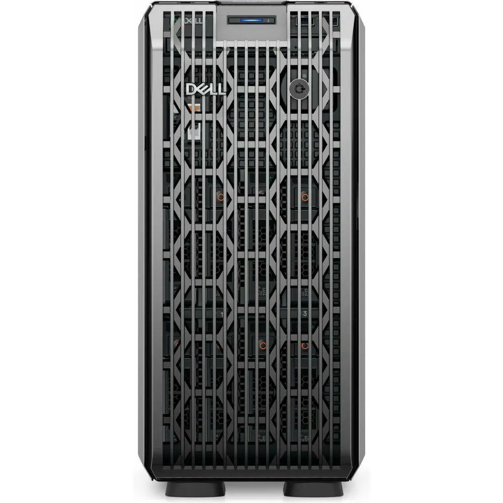 Serwer Dell PowerEdge T350 EMEA_PET350SPL4, Tower, Intel Xeon E Xeon E-2334, 16GB, 1x(1x480GB), 2xLAN, 3 lata On-Site NBD | Skle