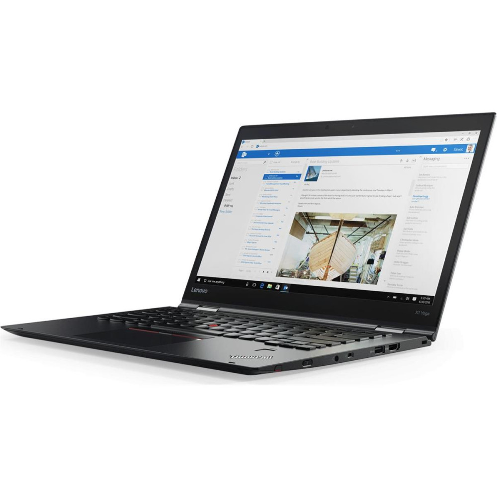 Zdjęcie produktu Laptop Lenovo ThinkPad X1 Yoga Gen 1 20FQ005TPB - i7-6600U/14" QHD OLED MT/RAM 16GB/SSD 512GB/Windows 10 Pro/3 lata On-Site