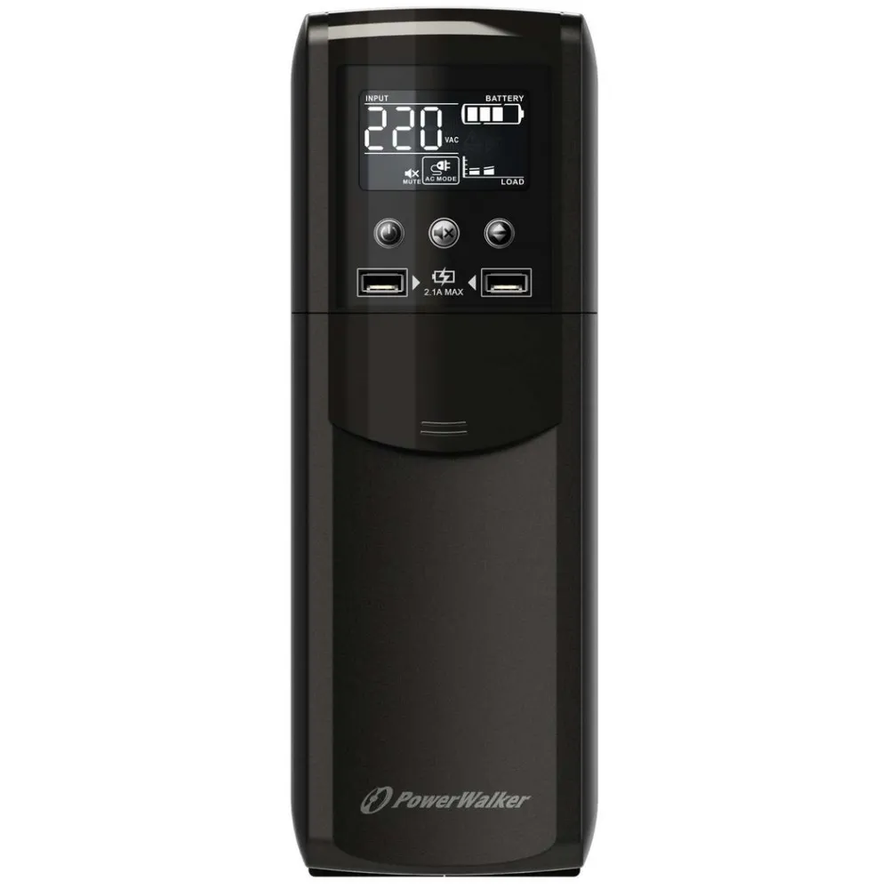 Zasilacz awaryjny UPS PowerWalker VI 1500 CSW FR, 1500VA|900W, topologia Line-interactive | Sklep ITnes.pl, IT for BUSINESS