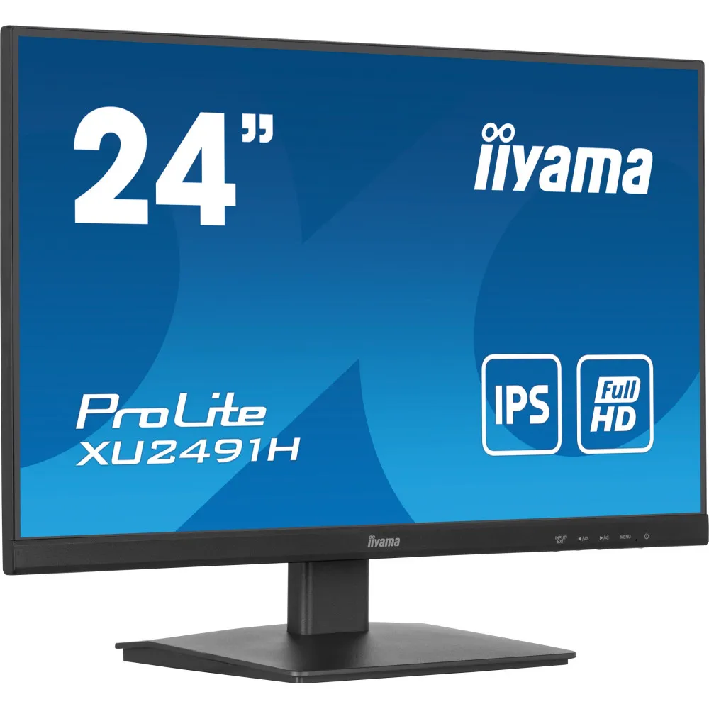 Monitor iiyama ProLite XU2491H-B1 - 23,8"/1920x1080 (Full HD)/100Hz/IPS/0,5 ms/Czarny - zdjęcie