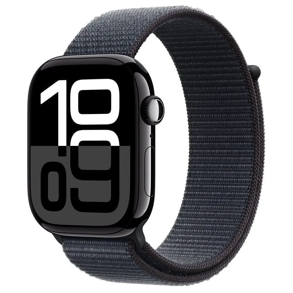 Smartwatch Apple Watch 10 MWWR3QI/A - 46 mm, GPS, onyksowe aluminium z opaską sportową w kolorze atramentowym