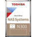 Dysk HDD 12 TB SATA 3,5" Toshiba N300 HDWG21CEZSTA - 3,5"/SATA III/253-253 MBps/256 MB/7200 rpm