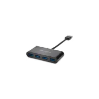 Hub Kensington USB 3.0 UH4000 - 4 porty, Czarny - K39121EU | Sklep ITnes.pl - IT for BUSINESS