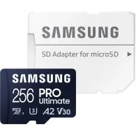 Karta micorSDXC Samsung Pro Ultimate 256GB MB-MY256SA/WW - UHS-I U3, 200MB|s Odczyt, 130 MB|s Zapis